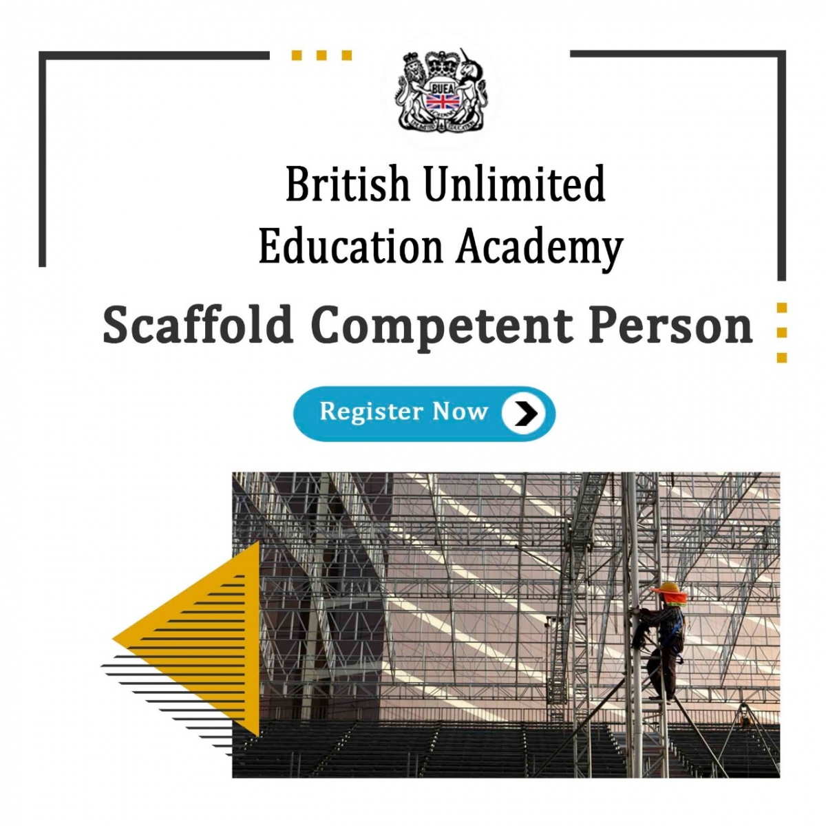 BUEA - Scaffold Competent Person